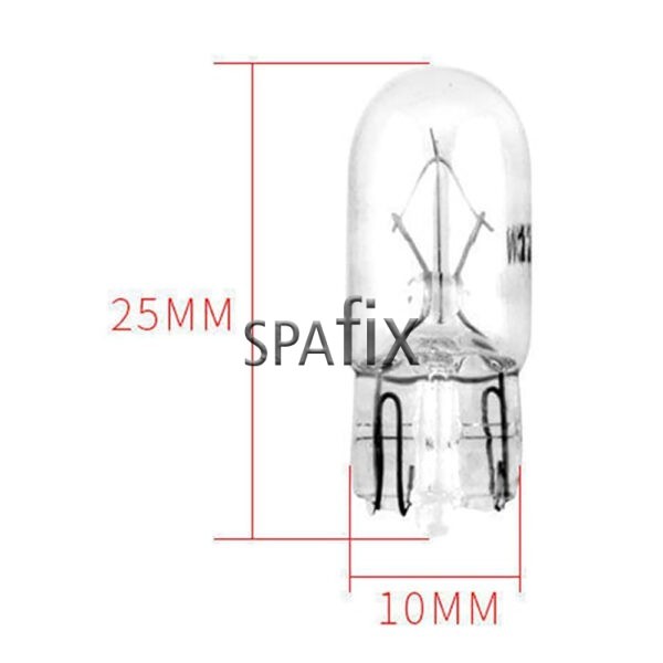 Waterway standard 12v spa pære light bulb measure