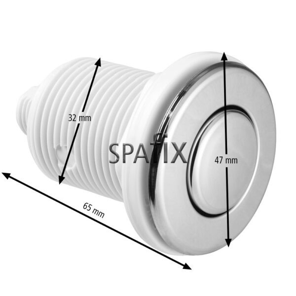 13085 PC luftknap hydroair pneumatisk balboa dim