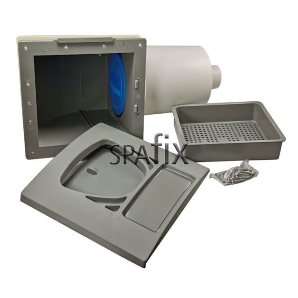 510 9027LC waterway skimmer komplet adskildt