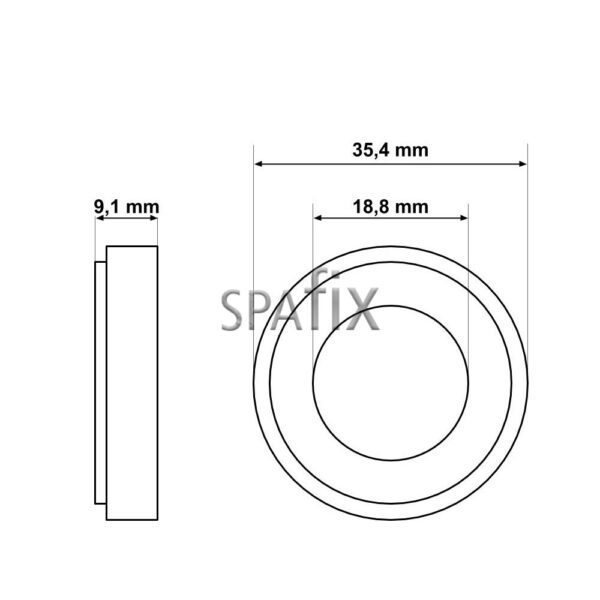 Pumpe pakning for LX pumper – WP og LP Pumper Lx Pump Seal Gm210 Gm200 Carbon Draw - SpaFix