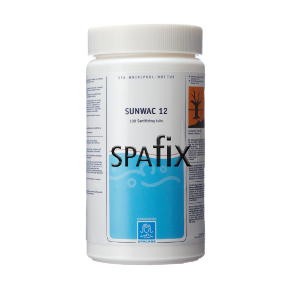 SpaCare SunWac 12 - 100 tabs