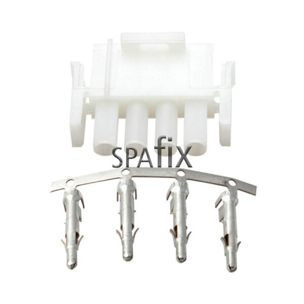 amp male 4pin