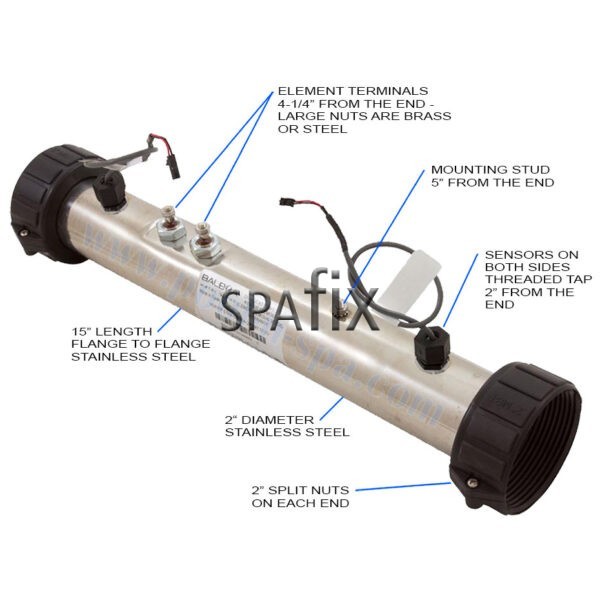 Balboa 3kw m7 plug N'click heater description