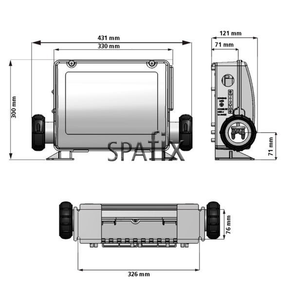 BP6013 box meassure