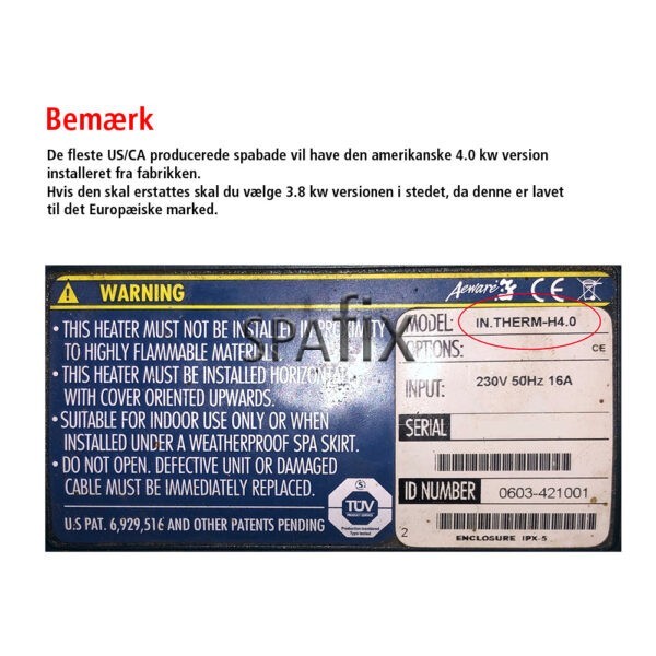 gecko aeware 4.0kw 3.8kw