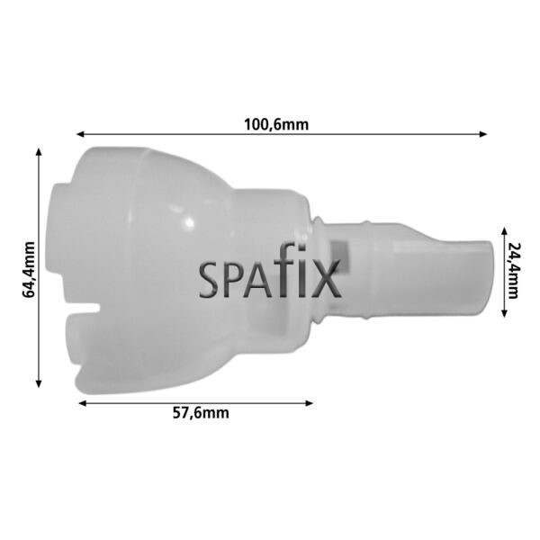 23452 110 021 CMP Typhoon 500 diffuser clipin dimensions