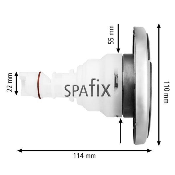 29145 112 700 CMP typhoon 400 wave ss directional dimensions