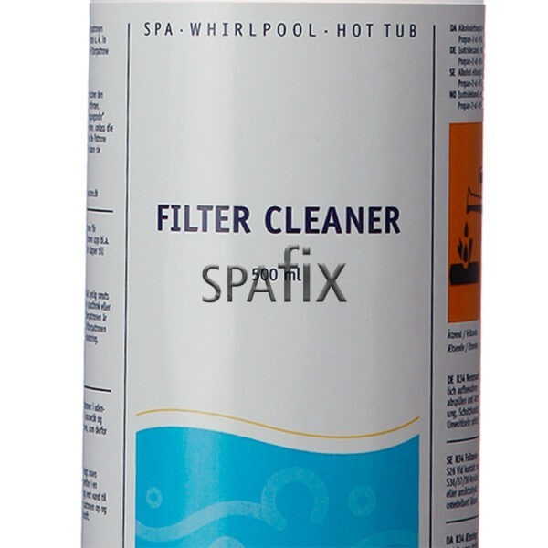 709 Spacare Filter Cleaner label2