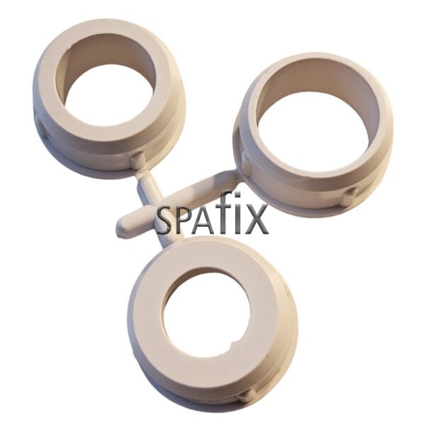 229 2030S waterway whirlpool jet tread in white water adjustment
