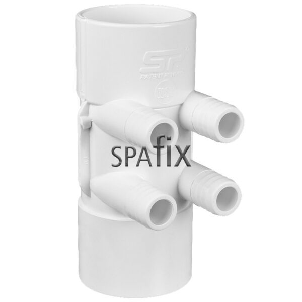 672 7110 waterway 2inch manifold 4x3 4inch barb