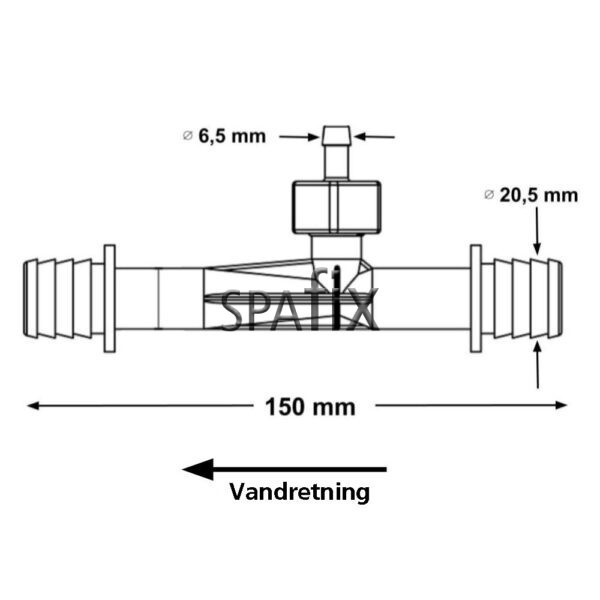 Wellis ozone injector 3 4 drawing